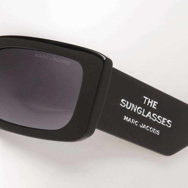 マークジェイコブスサングラスインターナショナルフィットモデルブラックレディースMARCJACOBS804S807