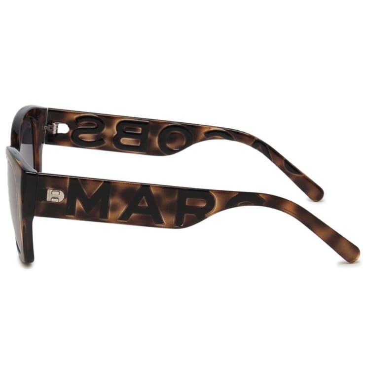 マークジェイコブスサングラスインターナショナルフィットモデルブラウンレディースMARCJACOBS807S086