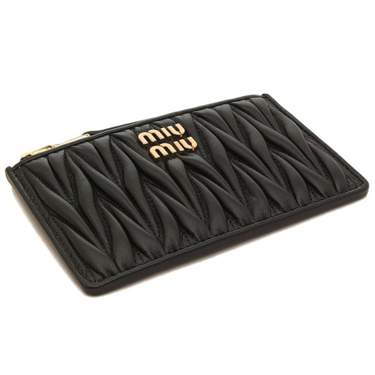 未使用 極美品 miu miu フラグメントケース コインケース RFID搭載 ミュウミュウ フラグメントケース カードケース[品番