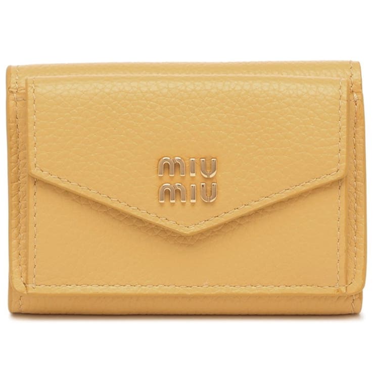 ミュウミュウ 三つ折り財布 ヴィッテロダイノレザー | AXES | 詳細画像5 