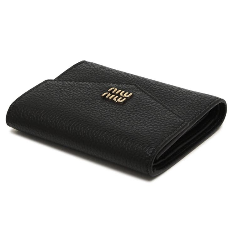 Amazon.co.jp: (ミュウ ミュウ) MIU MIU 二つ折り財布 MATELASSE