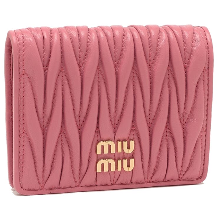 MIU MIUマテラッセレザー ネック ミニポーチ（MiuMiu (ミュウ