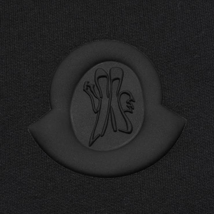 MONCLER モンクレール MAGLIA ete 刺繍 スウェット ブラック系 M