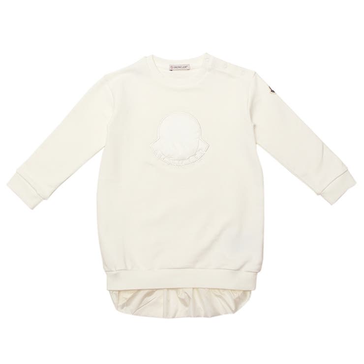 モンクレールベビー服子供服トレーナースウェットホワイトベビーMONCLER8I0000689A23034
