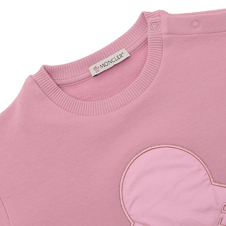 モンクレールベビー服子供服トレーナースウェットピンクベビーMONCLER8I0000689A23527
