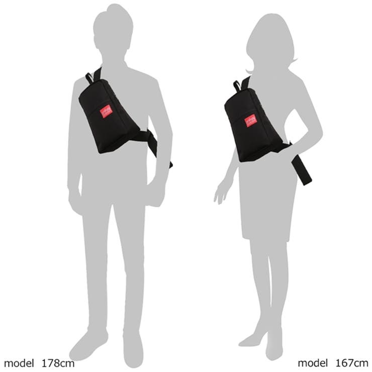 マンハッタンポーテージボディバッグエリスワンショルダーバッグブラックメンズレディースユニセックスMANHATTANPORTAGE1910BLK