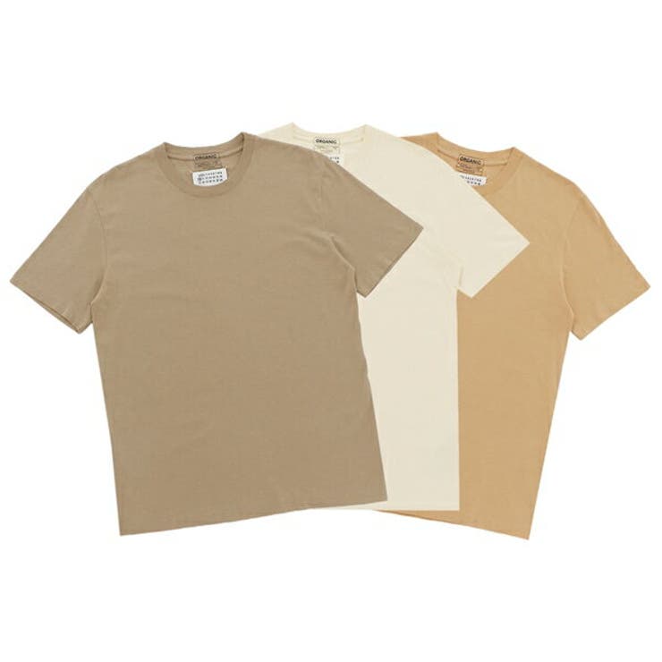 メゾンマルジェラTシャツベージュブラウンメンズMaisonMargielaS50GC0678S23973965