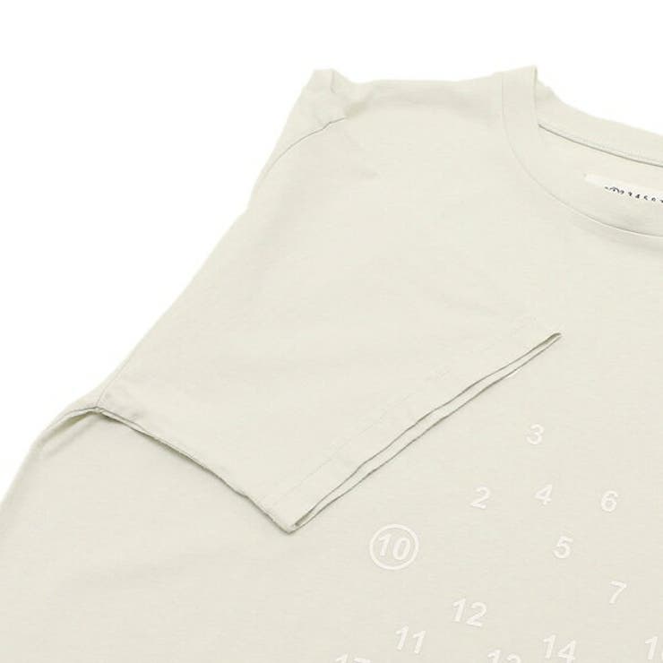 【美品】メゾンマルジェラ 半袖カットソー チュニック MADE IN ITALY メゾンマルジェラ Tシャツ 半袖カットソー[品番：AXEB0026705