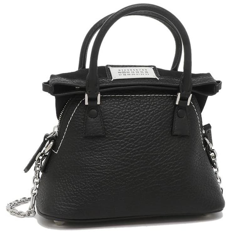 メゾンマルジェラハンドバッグショルダーバッグファイブエーシークラシックブラックMaisonMargielaS56WG0081P4455T8013