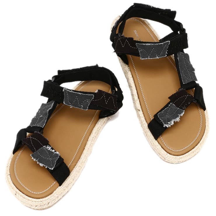 メゾンマルジェラサンダルブラックメンズMaisonMargielaS57WP0096P5395T8013