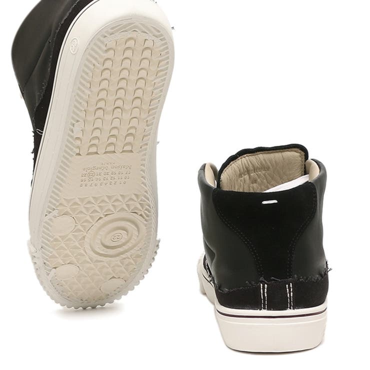 メゾンマルジェラシューズスニーカーニューエボリューションブラックメンズMaisonMargielaS57WS0390P5063H8588
