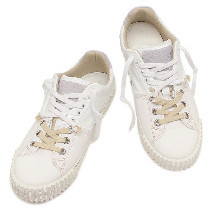 メゾンマルジェラスニーカーニューエボリューションスニーカーシューズホワイトメンズMaisonMargielaS57WS0391P5063H8548
