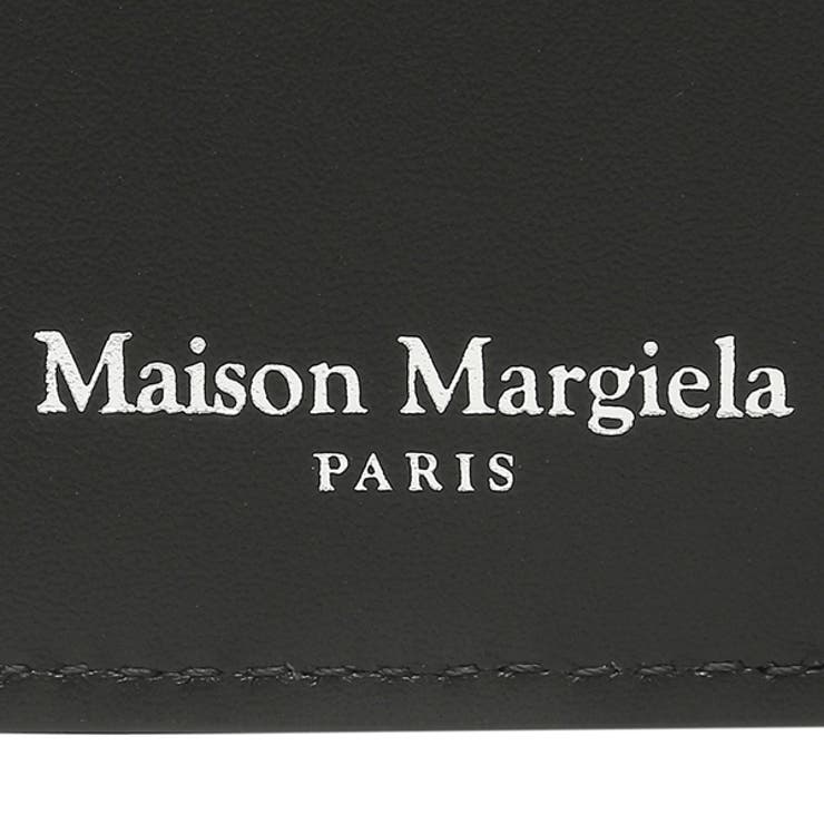 メゾンマルジェラ二つ折り財布コンパクト財布ブラックメンズレディースMaisonMargielaSA3UI0007P4745T8013