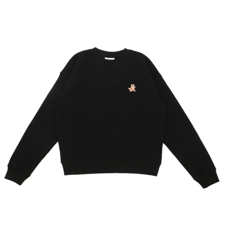 メゾンキツネスウェットスピーディフォックスブラックレディースMAISONKITSUNEMW00309KM0307P199