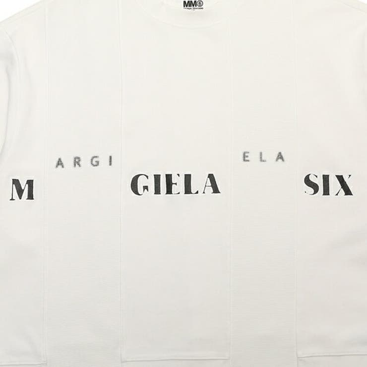 エムエムシックスメゾンマルジェラスウェットシャツホワイトレディースMM6MaisonMargielaS52GU0192S25537101