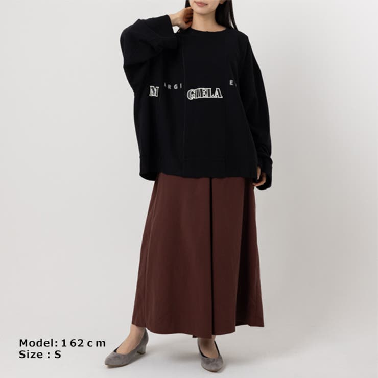 エムエムシックスメゾンマルジェラスウェットシャツブラックレディースMM6MaisonMargielaS52GU0192S25537900
