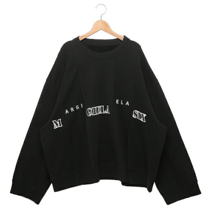 エムエムシックスメゾンマルジェラスウェットシャツブラックレディースMM6MaisonMargielaS52GU0192S25537900