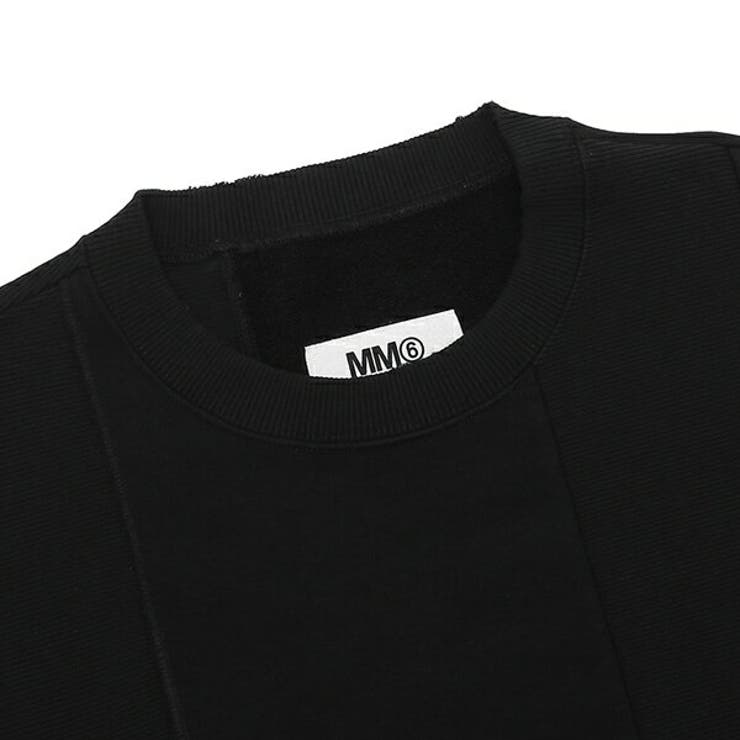 エムエムシックスメゾンマルジェラスウェットシャツブラックレディースMM6MaisonMargielaS52GU0192S25537900
