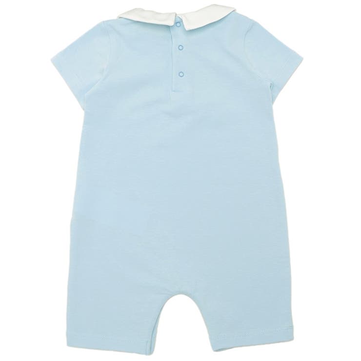 モスキーノベビー服ベビー用品テディベアロンパース帽子ブルーキッズMOSCHINOMMY056LBA0040304