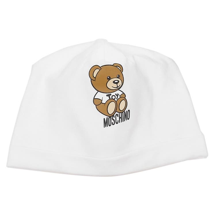 モスキーノロンパース帽子ギフトセットテディベアピンクキッズMOSCHINOMUY056-LBA1050209