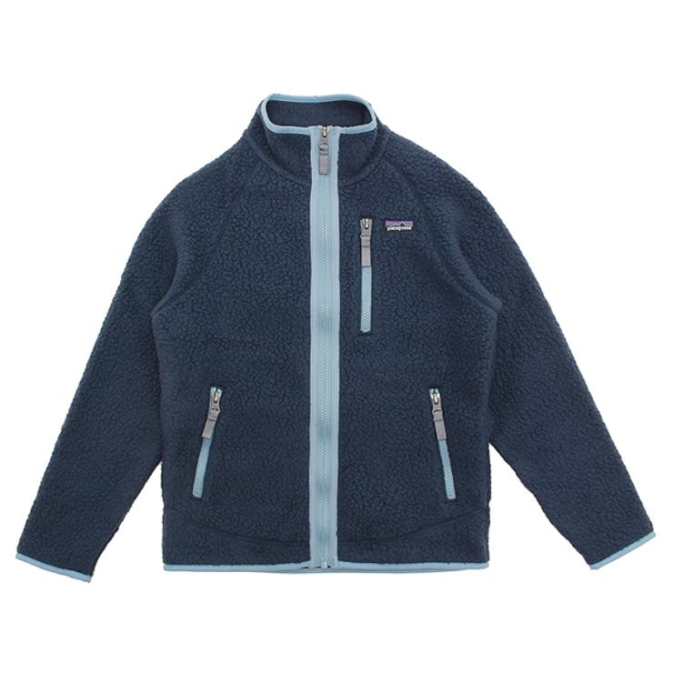 パタゴニア子供服レトロジャケットネイビーキッズPATAGONIA65411NELG