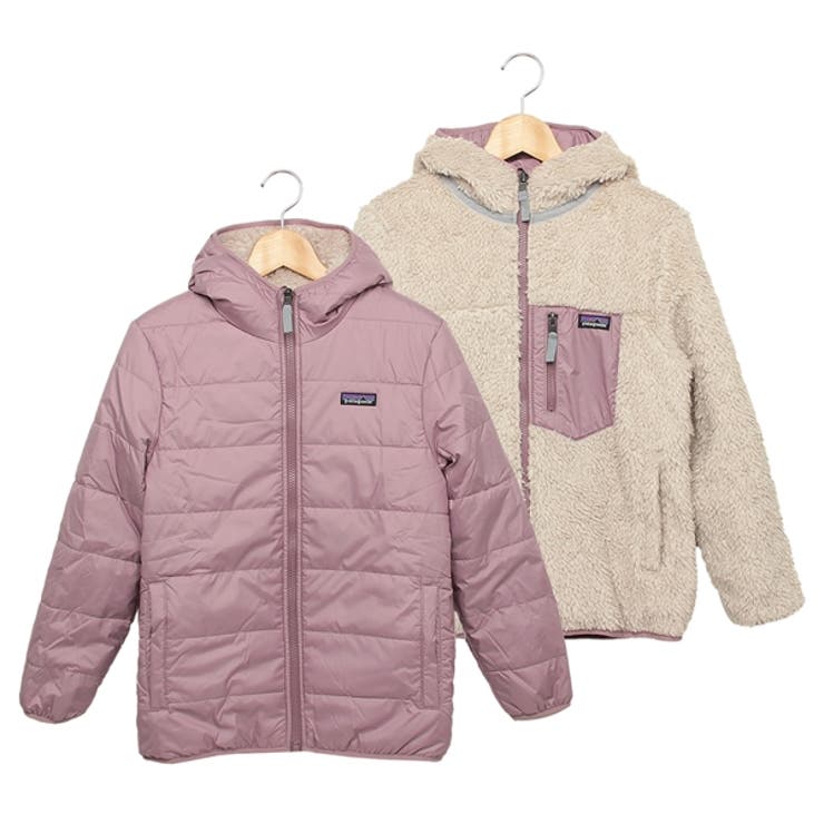 パタゴニア Patagonia 子供服 キッズ レトロX リバーシブルレディーフーディー ベージュ ブルー キッズ PATAGONIA 68095  UTB(507208493) | パタゴニア(patagonia) - d fashion