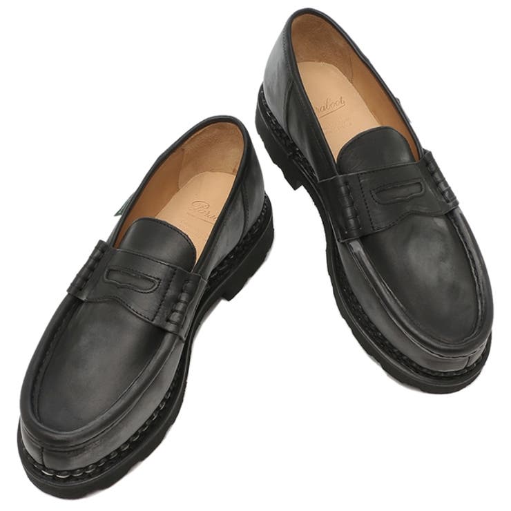 PARABOOT パラブーツ レディース ローファー コイン レザー リス