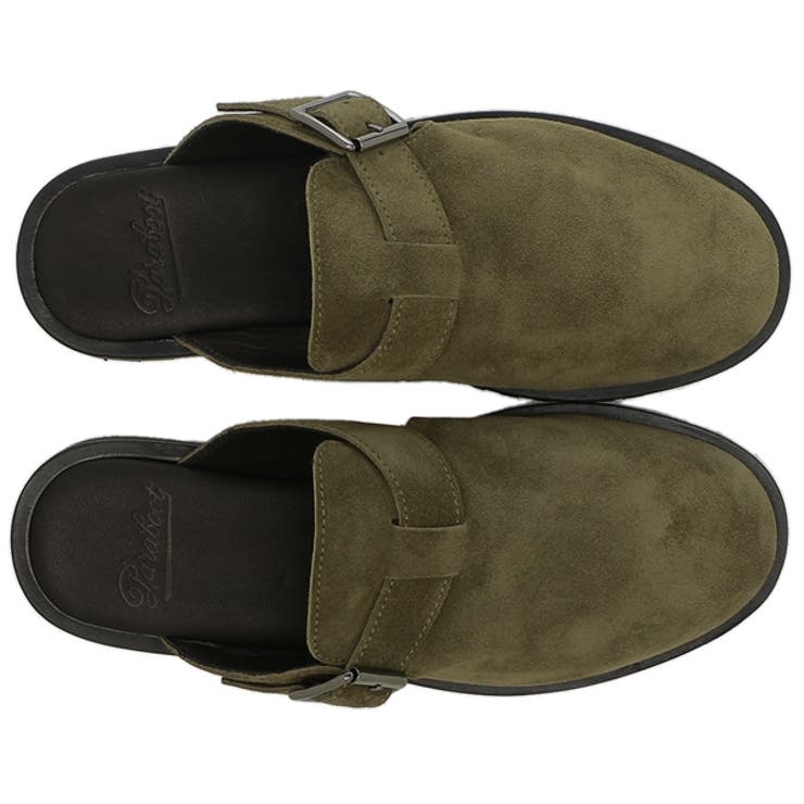 パラブーツサンダルアテネブラックグリーンメンズParaboot232337