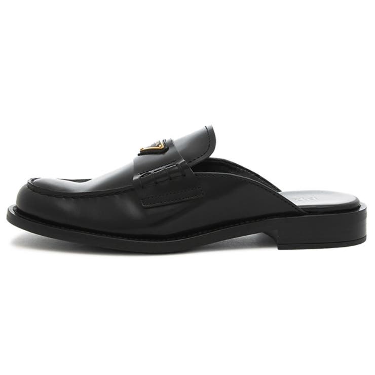 プラダサンダルミュールブラックレディースPRADA1D030O055F0002F020