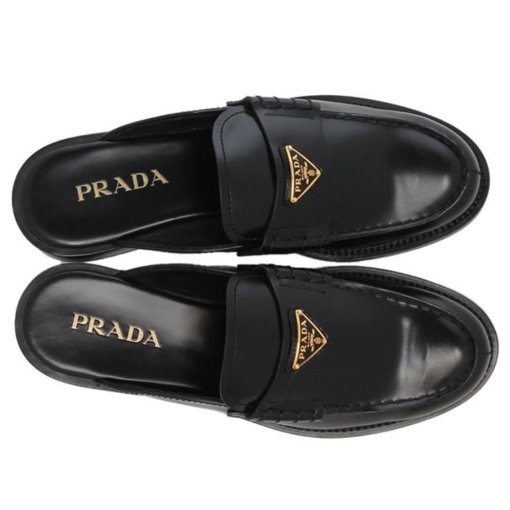プラダサンダルミュールブラックレディースPRADA1D030O055F0002F020