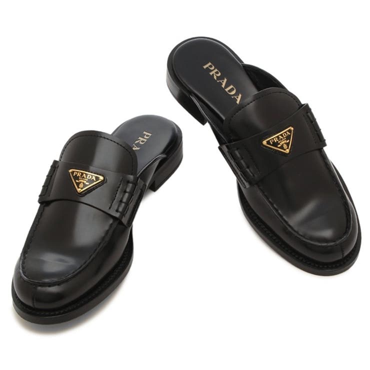 プラダサンダルミュールブラックレディースPRADA1D030O055F0002F020