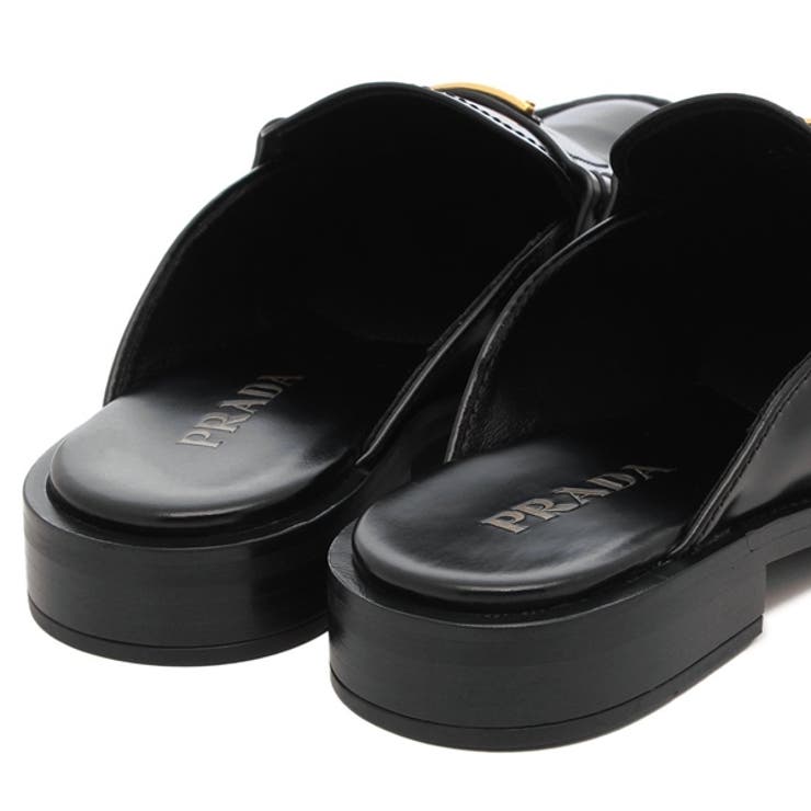プラダサンダルミュールブラックレディースPRADA1D030O055F0002F020