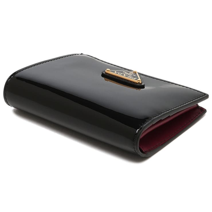 PRADA(プラダ) トライアングルロゴ 二つ折り財布 コンパクト財布