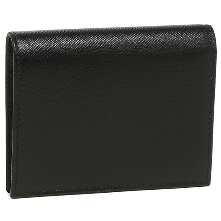 折りたたみ財布 PRADA  Prada Wallets Women Fabric Black 送料関税込☆PRADA サフィアーノレザー 財布 折りたたみ財布