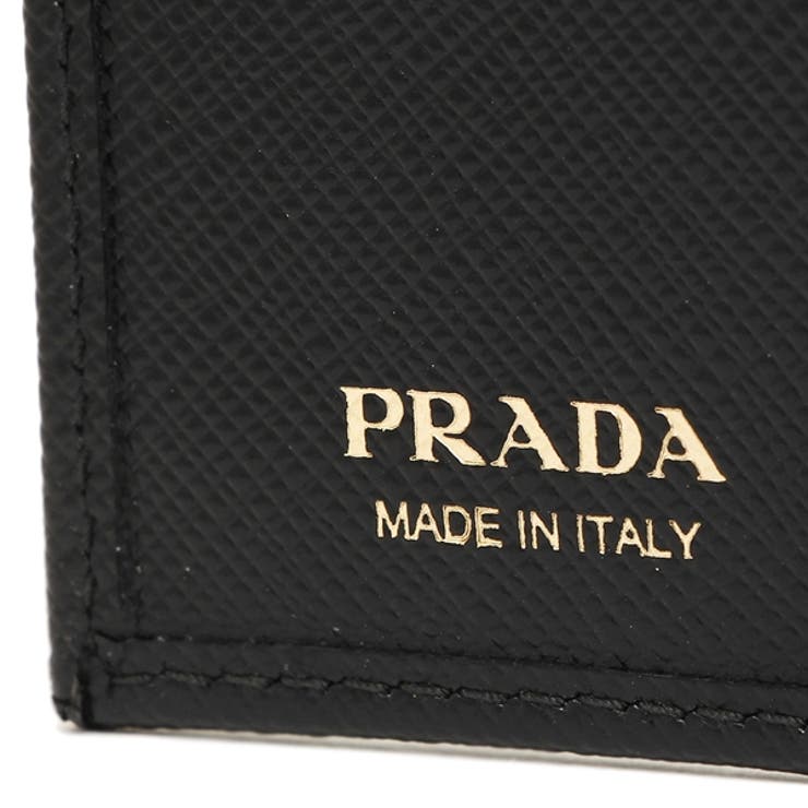 プラダ折財布レディースPRADA1MV204QWAF0002ブラック