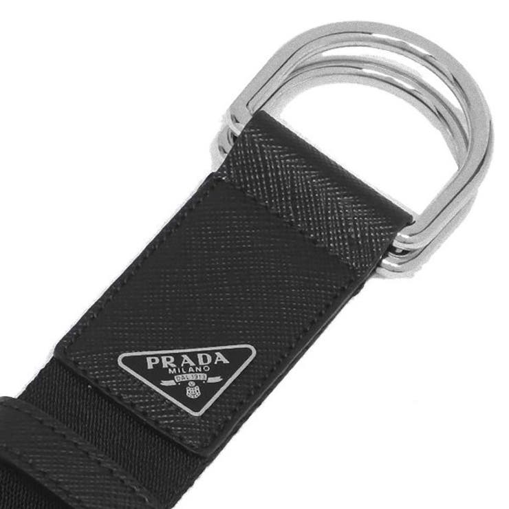 プラダベルトトライアングルロゴブラックメンズPRADA2CN0282DMNF0002