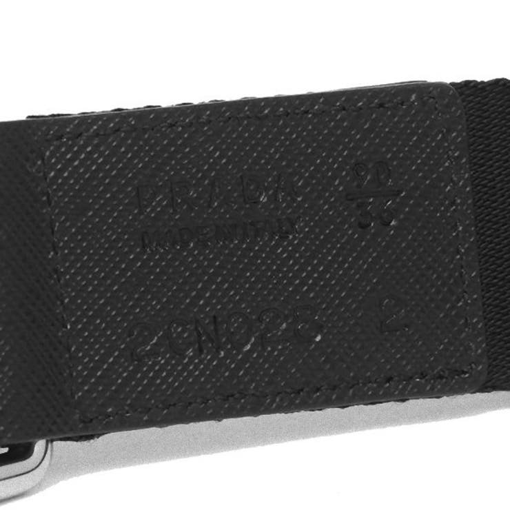 プラダベルトトライアングルロゴブラックメンズPRADA2CN0282DMNF0002