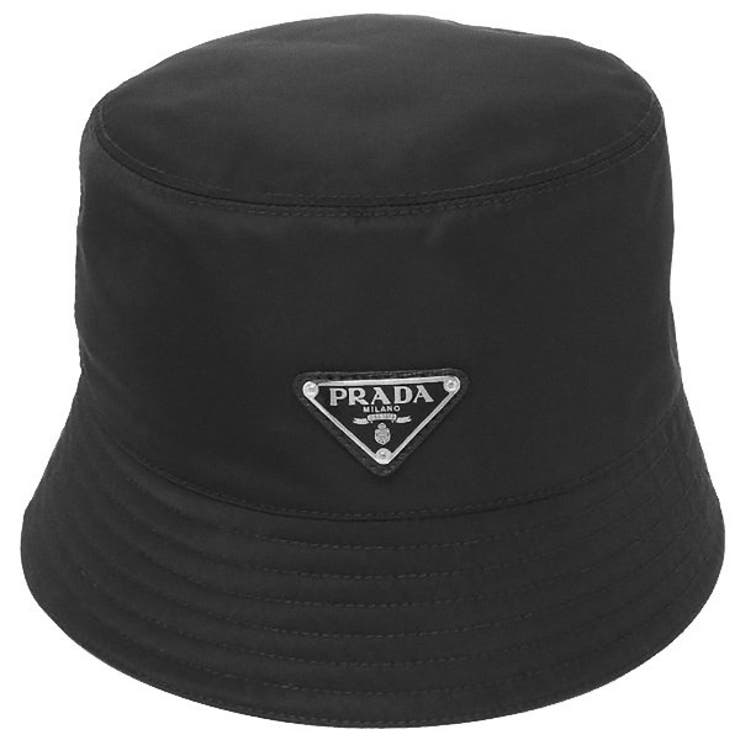 プラダ帽子☆ プラダ PRADA キャップ （ブラック） -ファッション通販 FASHION WALKER