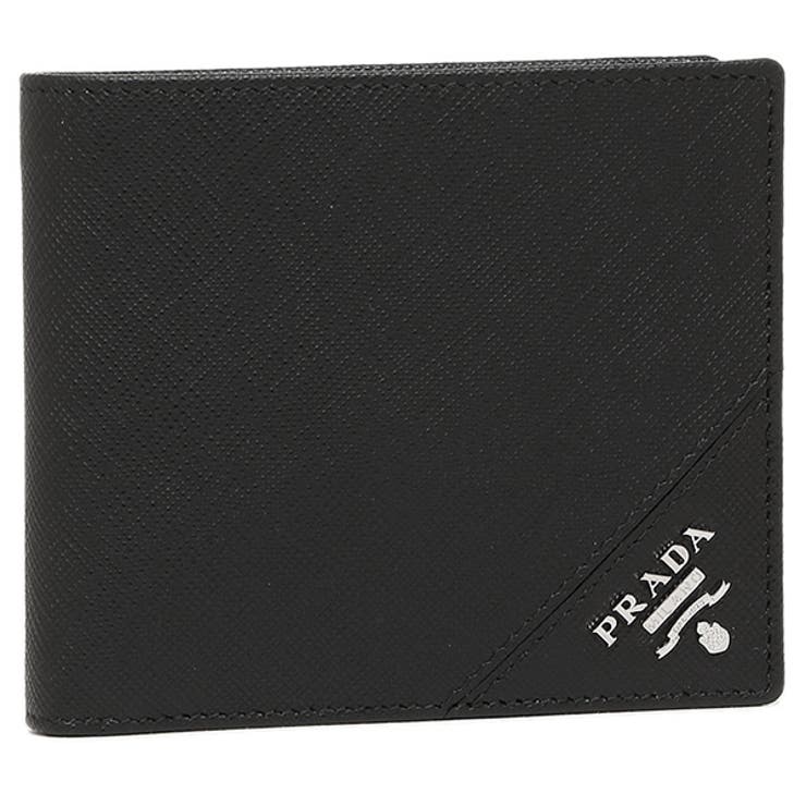 プラダ 折財布 PRADA 2MO738 QME F0002 ブラック | AXES | 詳細画像1 