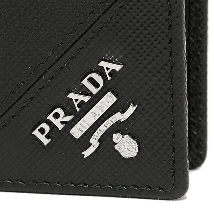 プラダ折財布PRADA2MO738QMEF0002ブラック
