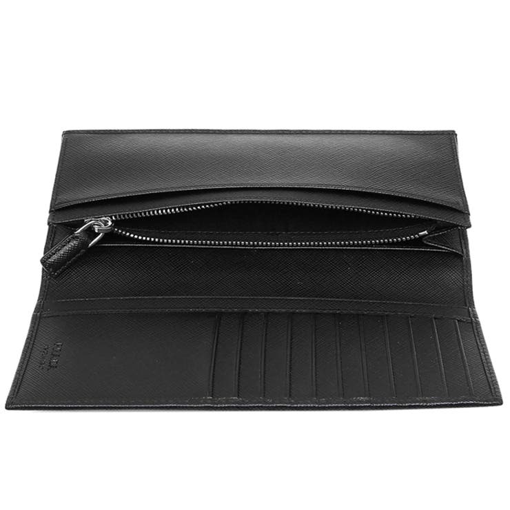プラダ メンズ 長財布 PRADA 2MV836 QHH F0002 ブラック[品番