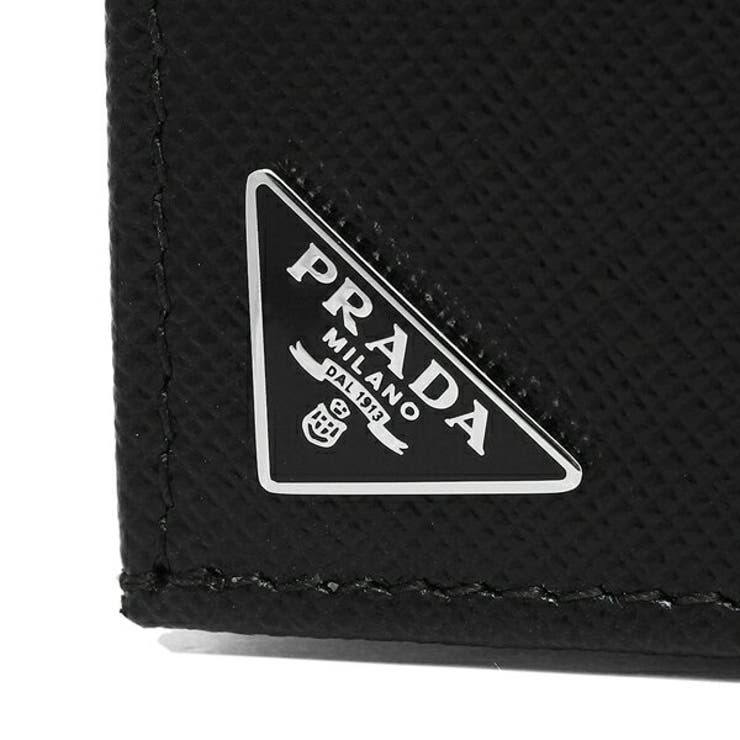 プラダ メンズ 長財布 PRADA 2MV836 QHH F0002 ブラック[品番