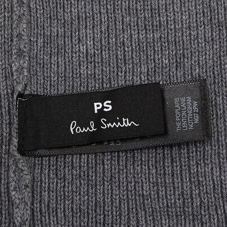 ポールスミス帽子ビーニーニットキャップグレーメンズレディースユニセックスPAULSMITH582EAV25076