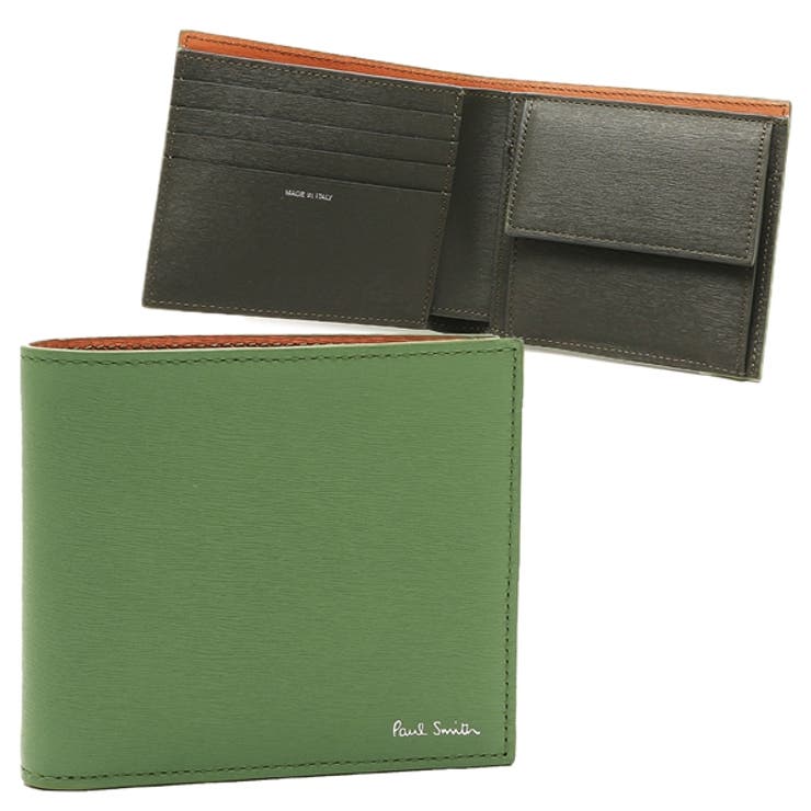 楽天市場】質屋 長財布 Paul Smith ポールスミス 二つ折り 財布