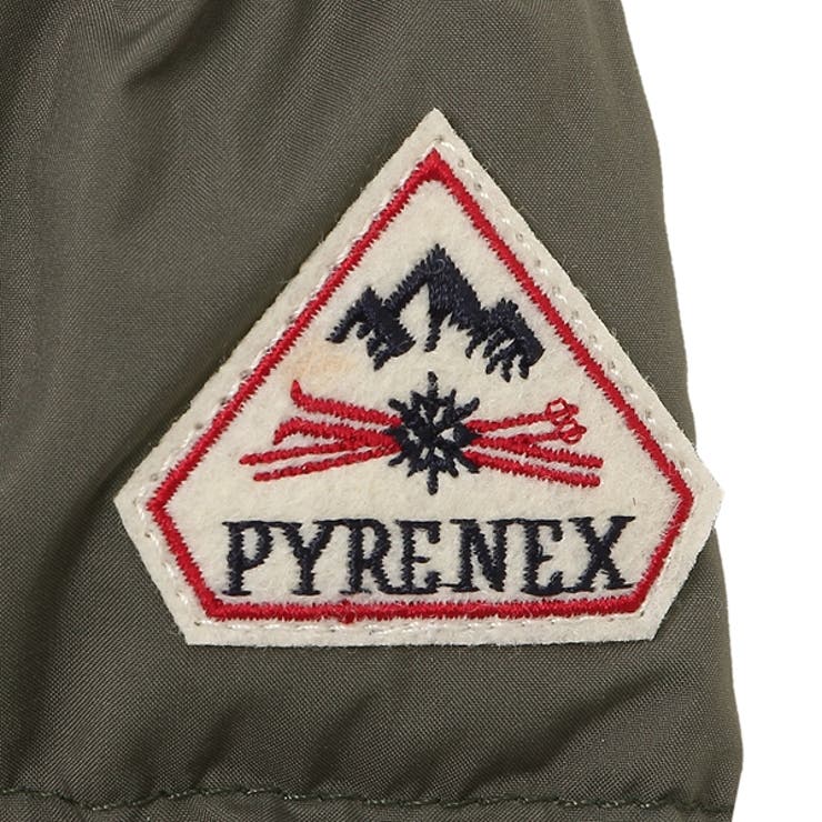 ピレネックスアウターダウンジャケットコートスプートニックカーキレディースPYRENEXHWS005DEEPKHAKI