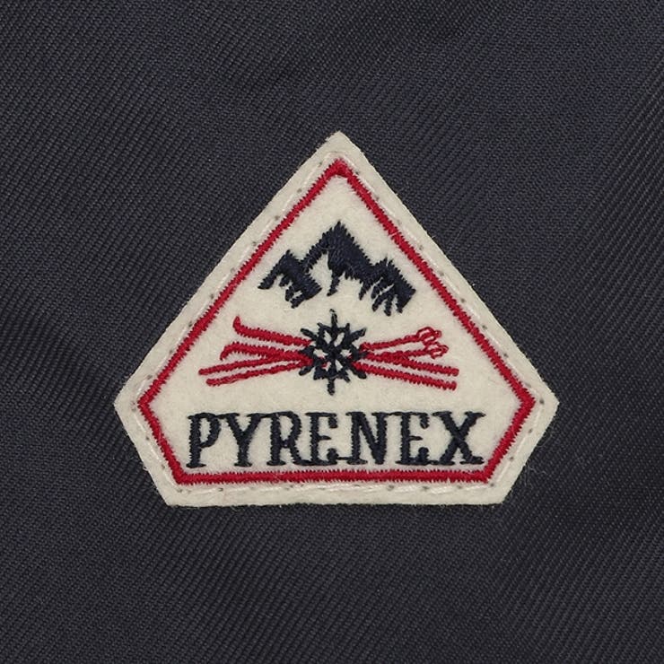 ピレネックスダウンジャケットコートシャーロットアウターネイビーレディースPYRENEXHWU009AMIRAL