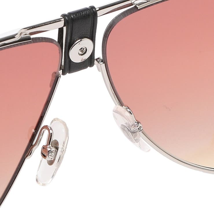 カレラサングラスアイウェアメンズ63サイズブラウンマルチシルバーCARRERA1033/S010A8ティアドロップ