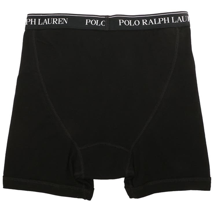 ポロラルフローレンインナークラシックフィットボクサーブリーフ3枚セットグレーブラックメンズRALPHLAURENNCBBP39OD