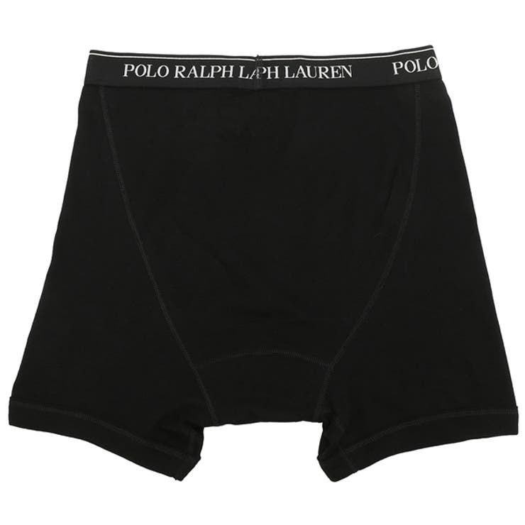 ポロラルフローレンインナークラシックフィットボクサーブリーフ3枚セットレッドブラックメンズRALPHLAURENNCBBP3PBD