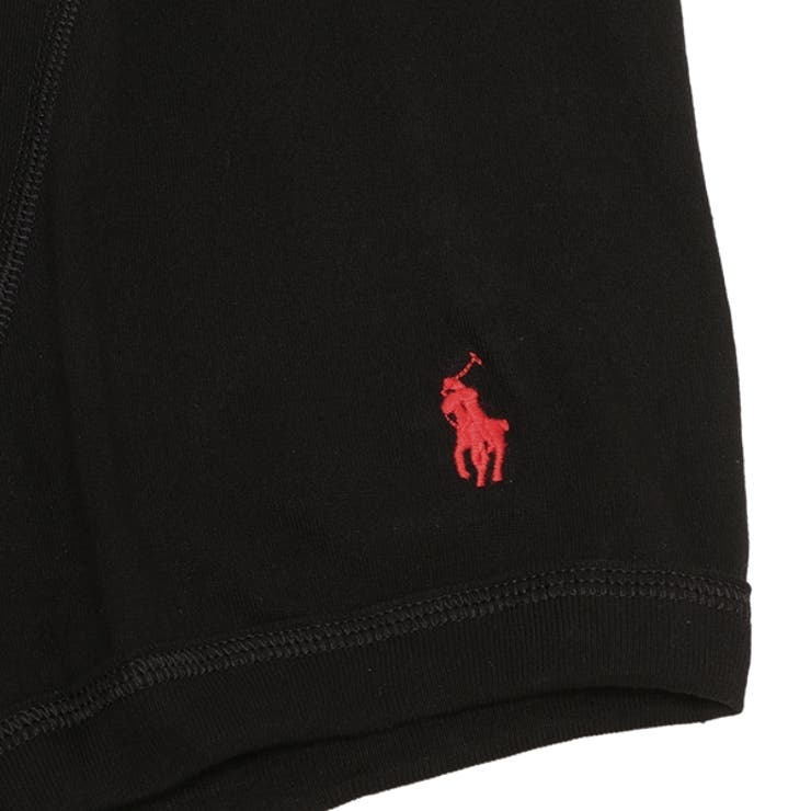 ポロラルフローレンインナークラシックフィットトランクス3枚パック3枚セットレッドブラックメンズRALPHLAURENNCTRP3PBD